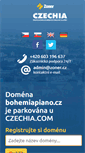 Mobile Screenshot of bohemiapiano.cz