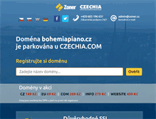 Tablet Screenshot of bohemiapiano.cz